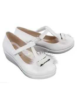

Summer Flat Shoes Soft Bottom Anti Slip Comfortable Children Artificial Leather Missiva Feathered Flat Shoes 31 35 Number