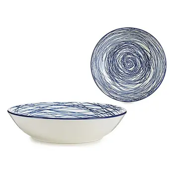 

Deep Plate Blue Porcelain (Ø 20 cm)