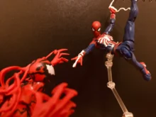 Spiderman PVC Doll Model-Toy Collectable Upgrade-Suit Action-Figure Game-Edition Gift