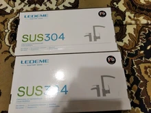 Leeme-grifo de acero inoxidable con un solo Mango para la cocina, rociador de un solo orificio, cepillado, L74998A-4 3