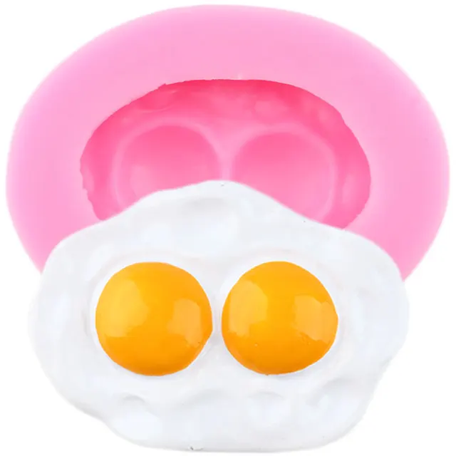 Diy Francia Sült Krumpli Hamburger Tojás Sütemény Csokoládé Szilikon Formák Süti Sütés Fondant Cukorka Agyag Penész Dekorációs Szerszámok - Image 6