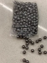 PIAOYU-Suministros de tiro de precisión de acero inoxidable, 7mm, bolas de Paintball, accesorios de caza al aire libre