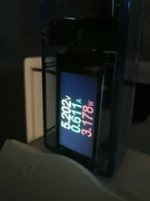 Probador USB U96, voltímetro Digital de CC, amperímetro, cargador tipo batería externa, indicador, medidor de corriente de voltaje, detector + carga + cocodrilo