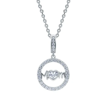 

Silver Pendant with cubic zirconia sunlight sample 925