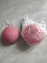 1 Uds esponja de maquillaje Konjac esponja exfoliante limpieza Konjac esponja Natural Konjac esponja konnyaku cara esponja para limpiar y lavar