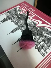 LAIKOU-cepillo de polvo para manicura rosa, brochas para colorete en polvo, Gel para uñas a la moda, accesorios de Material para uñas