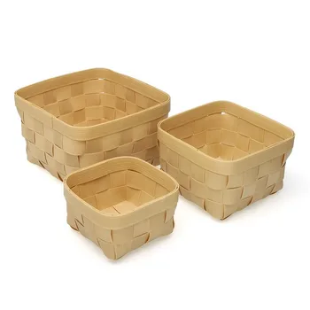 

Basket set polyethylene Squared 3 Pieces