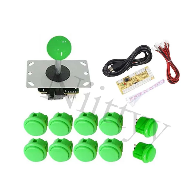 3 Джойстик с нулевой задержкой DIY Kit аркадная игра USB энкодер ПК с джойстиком аркадная Кнопка DIY Боевая палка для Mame Jamma - Цвет: 3