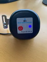 Válvula de Gas/agua con Control automático por WiFi para la aplicación remota de Tuya, Control por voz a través de Alexa Echo y Google