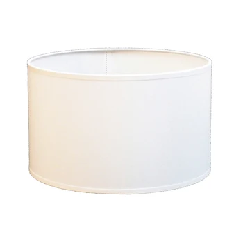 

White fabric lampshade E27 diameter 200mm x 140mm high