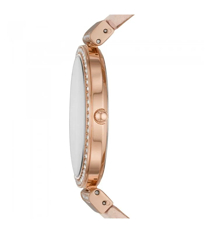 FOSSIL часы MADELINE PINK WOMAN ONLY TIME ES4537