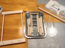 Parrot Standing Training Frame Bird Playground with Food Tray Pet Supplies PXPC