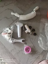 Handheld Toilet Bidet-Sprayer-Set Switch Cleaning-Tool Retractable Spring-Hose-Adapter