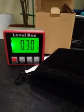 Mini transportador Digital de 360 °, goniómetro electrónico de alta precisión, inclinómetro, medidor de ángulo de nivel Digital, caja de medición de ángulo