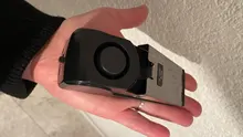 Alarma de Tope de puerta inalámbrica, alarma de vibración portátil para Hotel, para el hogar, dormitorio, cuña de seguridad, alerta de tope moldeado