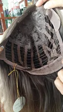 EASIHAIR-pelucas onduladas de cuerpo largo para mujer cabello sintético degradado, negro, marrón, Rubio, Cosplay, parte media Natural, resistente al calor