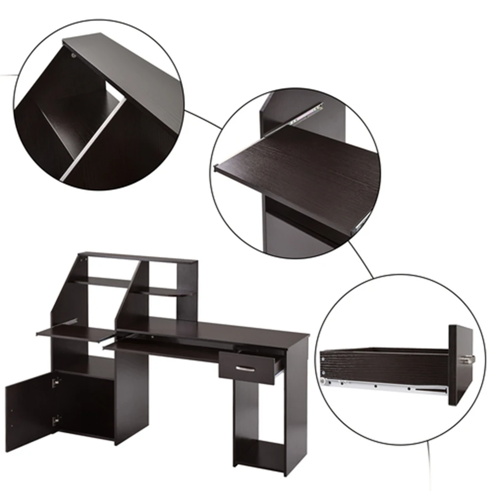 Multi-Functions Computer Desk with Cabinet best Office Furniture