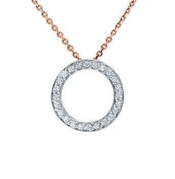 

Gold pendant with diamonds sunlight sample 585