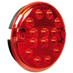 

Round rear fog lamp 14 LED 12/24V E approvals