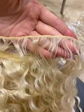 Ídolo de moda suelta el pelo de la onda profunda mechones extensiones de cabello Ombre mechones 28-32 pulgadas 120g Super largo pelo sintético del pelo rizado del pelo de la onda