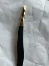 Pinzas profesionales de acero inoxidable para cejas, pinzas para cejas, maquillaje de belleza para mujeres, 1 unidad