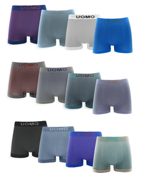 Channo Pack 12-męskie bokserki Lycra bezszwowe miękkie i wygodne 1