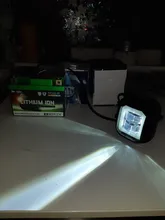 Luz LED redonda resistente al agua, barra de Ojos de Ángel, foco para motocicleta, todoterreno, coche, barco, luz de trabajo, 2 uds./1 Uds.