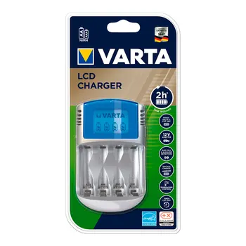 

CHARGER VARTA WITHOUT BATTERIES LCD 220V, 12V AND USB