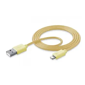 

Usb data cable Mfi Iph5 GialloCELLULAR LINE7.94