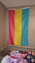 Johnin x 90x150cm Omnisexual Orgullo LGBT Pan pansexual bandera