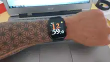 COLMI-reloj inteligente P12 para hombre, dispositivo resistente al agua IP67, con llamadas y Bluetooth, completamente táctil, 4G de ROM, seguimiento de Fitness y llamadas