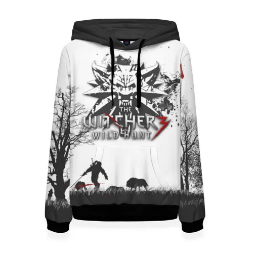 Женская толстовка 3D The Witcher 3: Wild Hunt | одежда