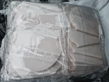 Almohadillas desechables de algodón para el sudor almohadillas axila bajo el brazo para el sudor, para vestido, protección contra el sudor, 100 Uds. (50 pares)