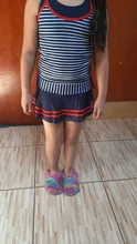Nuevo Estilo marinero trajes de baño para niñas a rayas Mujer 2 piezas traje de baño adolescentes niños trajes de baño chica mono ropa de playa