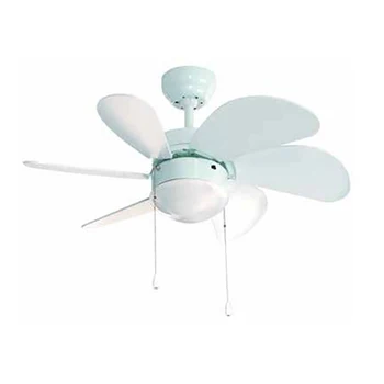 

Ceiling Fan with Light Grupo FM VT-90B 50W 80 cm White