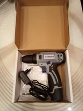 WORKPRO-Destornillador eléctrico inalámbrico 12V, mini controlador de potencia inalámbrico, batería de iones de litio CC de 3/8 pulgadas, 2 velocidades