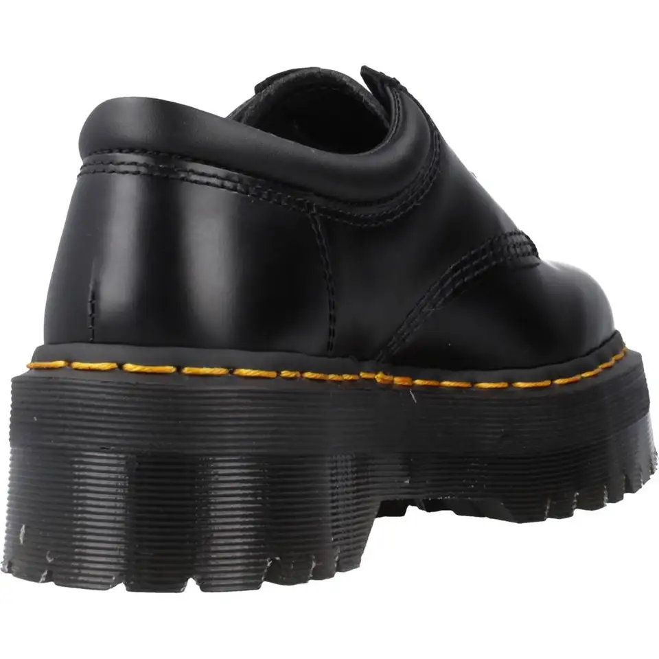 dr martens 8053 quad platform shoes in black