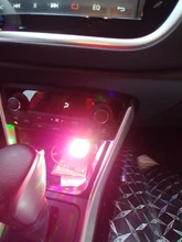 Miniluz de Ambiente de colores para coche, lámpara LED RGB para fiesta, DJ, discoteca, luces portátiles con efecto de escenario mágico, USB
