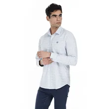 Сабри изготовленные на заказ с длинным рукавом, облегающая Мужская рубашка с длинным рукавом рубашка 5431636