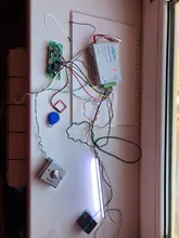 Sistema de control electrónico de acceso a puerta, tarjeta madre de intercomunicador con control de tarjeta deslizante, adecuado para tener acceso a sistema de cerradura eléctrica, frecuencia de trabajo de 125KHz, kit de control de acceso con 2 tarjetas ...