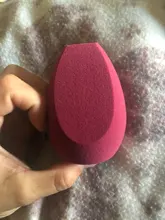 IMAGIC-esponja de maquillaje, esponjilla en forma de lágrima para aplicación de base y corrector en crema, esponja suave, mojar abundantemente con agua antes de utilizar, venta al por mayor