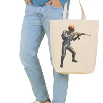 

Angemiel Bag Large Pubg Character Shopping Beach Tote Bag