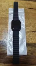 UTHAI B09-Correa de cuero para iWatch 3/2/1, 38mm, 42mm, lazo magnético para Apple Watch, banda de 40mm, 44mm para iWatch 4/5