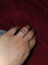 Anillos CC S925 para mujer, Color plata, boda, anillo de joyería nupcial, piedra redonda, compromiso, fiesta, bisutería para mujer, envío directo CC633