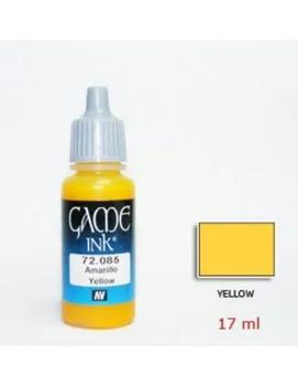 

ACRYLIC PAINT GAME COLOR 17 ML BRAND VALLEJO AND IDEAL FOR FIGURES FANCY YELLOW