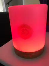 Radio FM portátil con USB, lámpara LED pequeña ajustable, Altavoz Bluetooth, Control remoto táctil, regalo para el hogar, inalámbrico, MP3