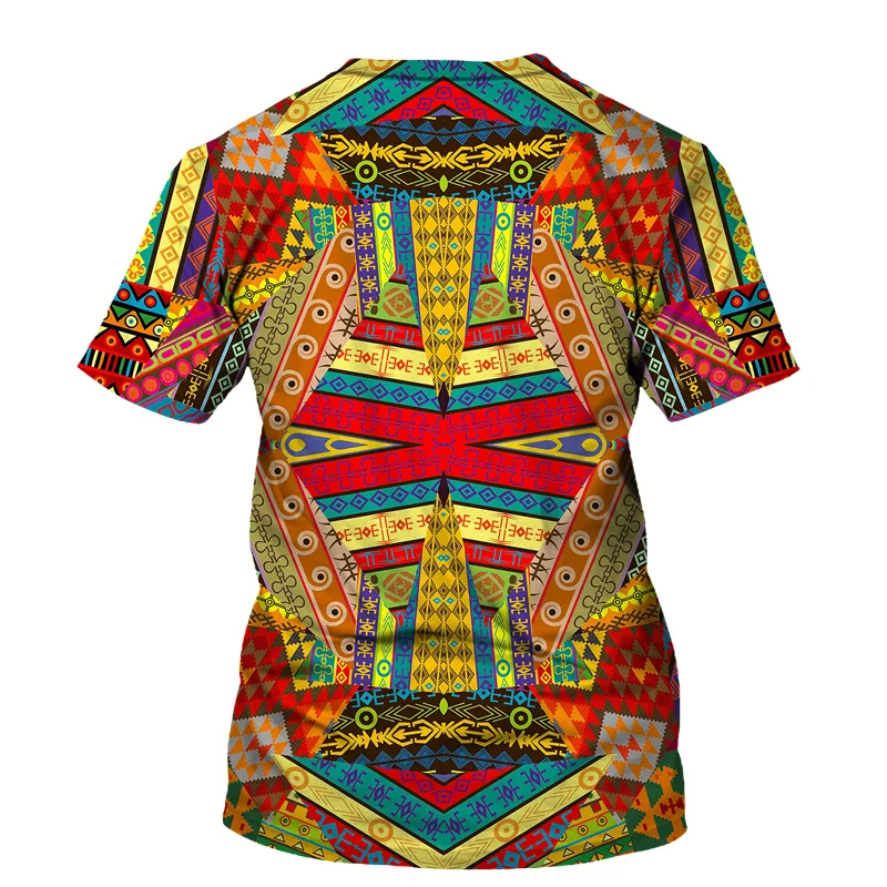 cool shirts for men Summer 3D African Print Men's/Women's T-Shirt Casual O Neck Short Sleeve Tee Top Vintage Style Dashiki Couple Streetwear Clothes men t shirts