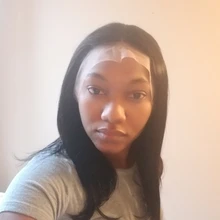 Ali Grace Bob pelucas delanteras de encaje para las mujeres corto pelo humano con corte Bob cierre peluca cabello Natural brasileño de encaje recto frente Bob pelucas