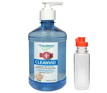 

Антисептическое средство для рук, гель антисептический CLEANVIO 500мл