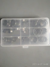 Abrazaderas de manguera continua de una sola oreja, 45/80-5,8mm, abrazaderas de manguera de acero inoxidable 23,5, anillos de fijación de pulgada para sellado de tipos de manguera, 304 Uds.